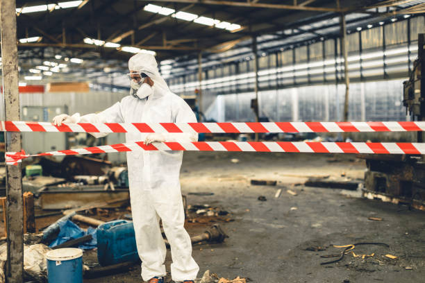 Professional Hoarding Cleanup technician working in Robertsville, MO